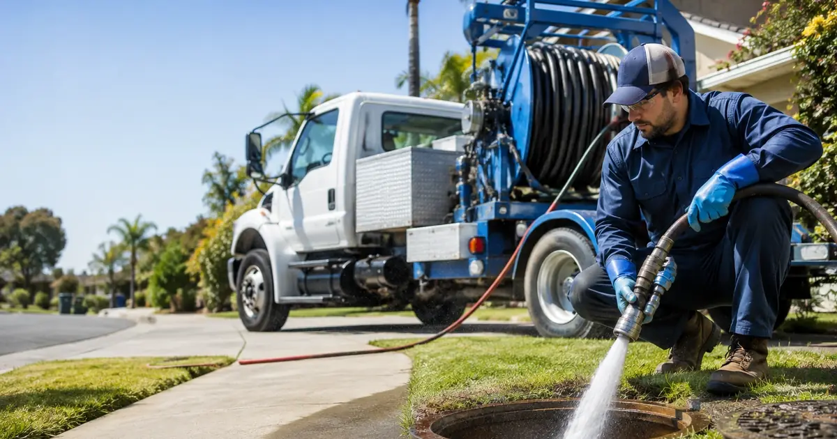 Hydro jet sewer cleaning Artesia