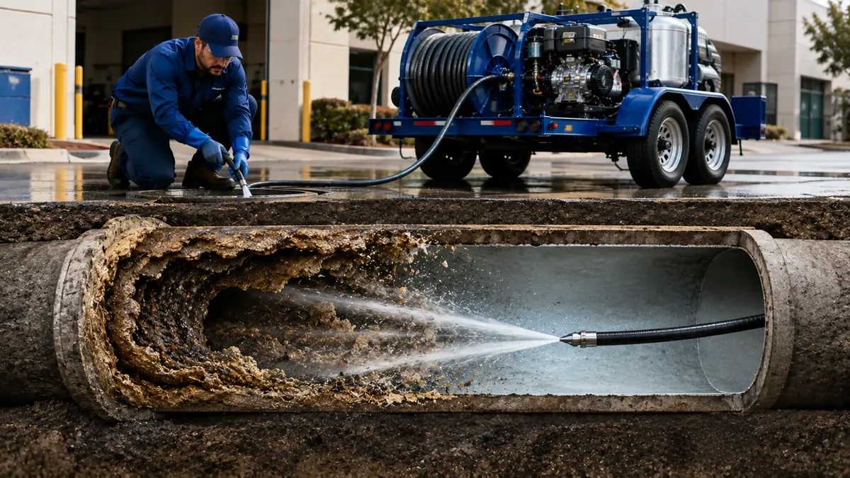 Sewer Pipe Descaling in Artesia